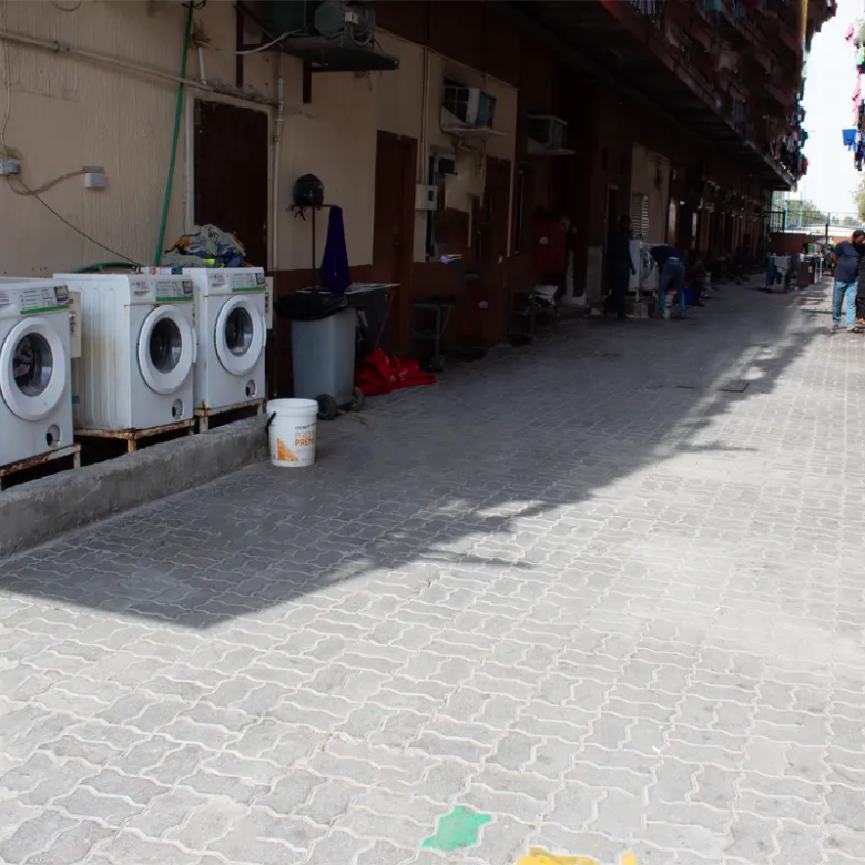 Washing Machines at labor camp